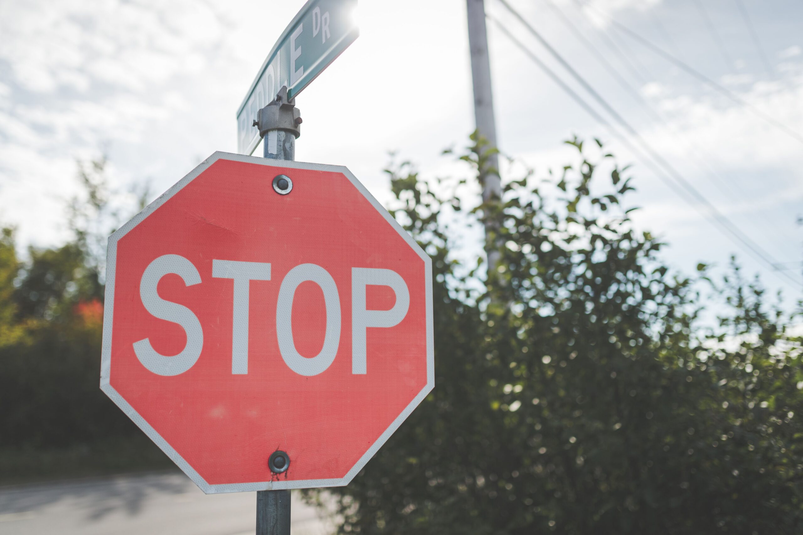 Failure To Stop at a Stop Sign: How It Affects Injury Liability
