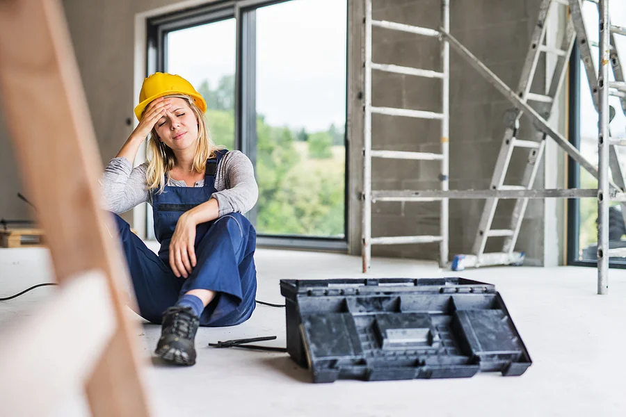 Construction worker who sustained a brain injury at a job site