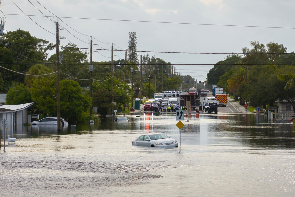 flooded-street-from-hurricane-milton-Florida-Hurricane-Property-Damage-Attorney-Werner-Hoffman-Greig