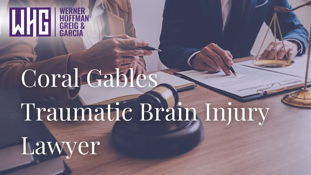 Coral Gables Traumatic Brain Injury Lawyers Image